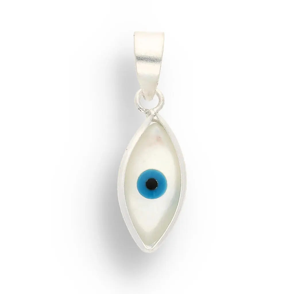 Evil eye necklace, All seeing eye gift, orders opal eye necklace, evil eye charm, new age gifts, Silver eye gift