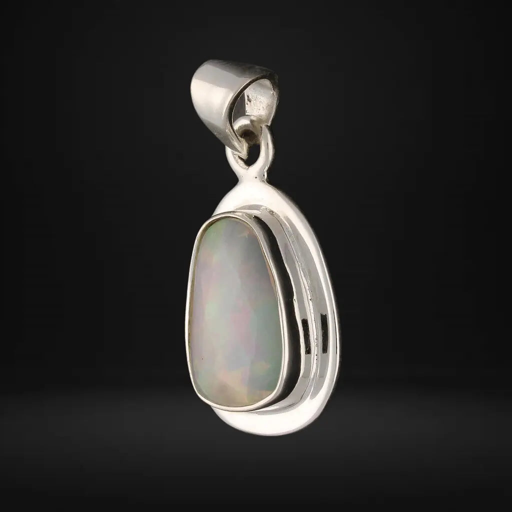 Buy your Radiant Ethiopian Opal Sterling Silver Pendant online now or in store at Forever Gems in Franschhoek, South Africa