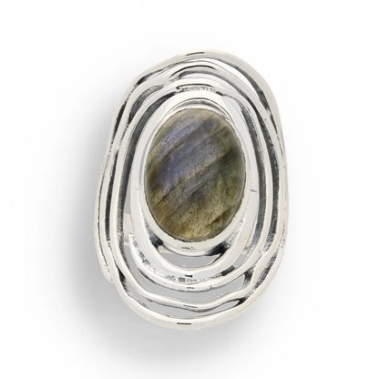 Buy your Shimmering Secrets: Sterling Silver Labradorite Ring online now or in store at Forever Gems in Franschhoek, South Africa