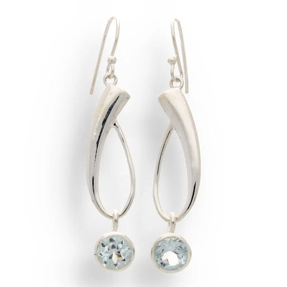 Buy your Celestial Blue Topaz Drop Earrings online now or in store at Forever Gems in Franschhoek, South Africa