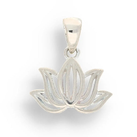 Buy your Pure Lotus Blossom Silver Necklace online now or in store at Forever Gems in Franschhoek, South Africa