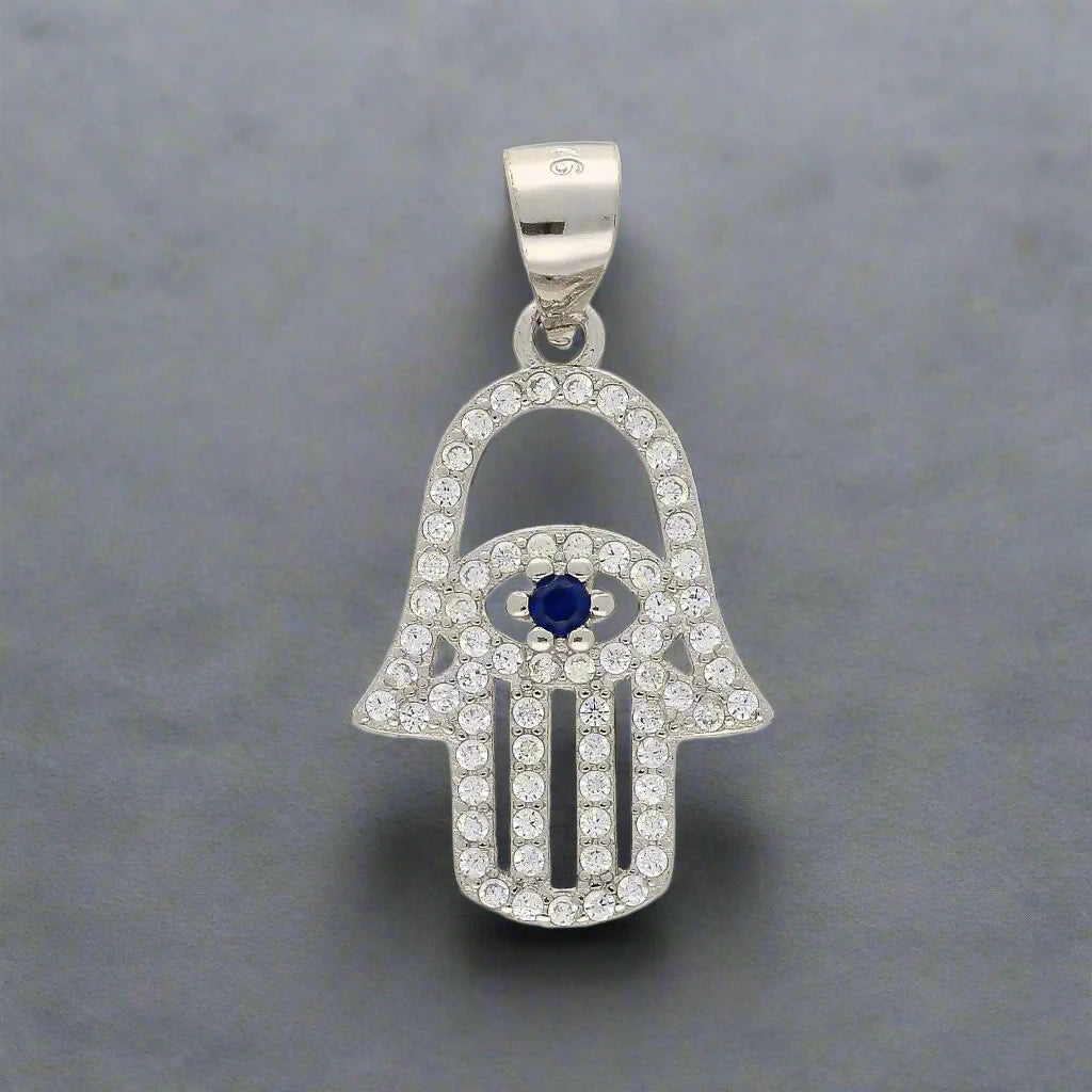 Buy your Shimmering Hamsa Charm of Protection online now or in store at Forever Gems in Franschhoek, South Africa