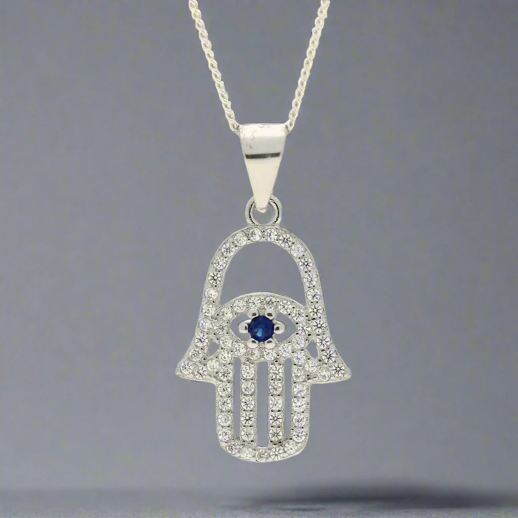 Buy your Shimmering Hamsa Charm of Protection online now or in store at Forever Gems in Franschhoek, South Africa