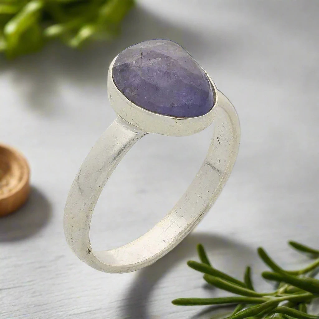 Buy your Tanzanite Dreams Sterling Silver Ring online now or in store at Forever Gems in Franschhoek, South Africa