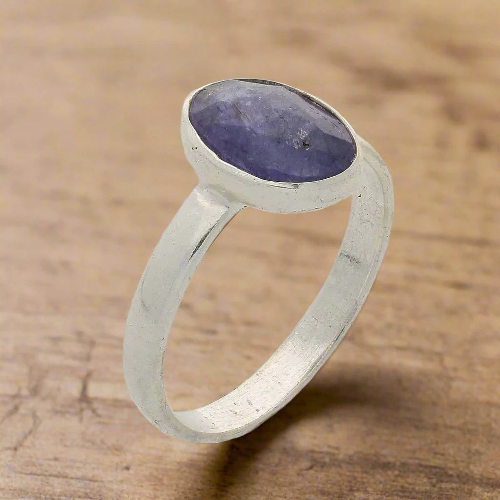 Buy your Tanzanite Dreams Sterling Silver Ring online now or in store at Forever Gems in Franschhoek, South Africa