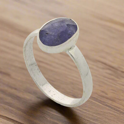 Buy your Tanzanite Dreams Sterling Silver Ring online now or in store at Forever Gems in Franschhoek, South Africa