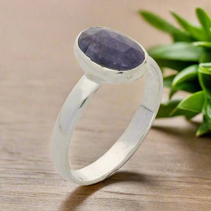 Buy your Tanzanite Dreams Sterling Silver Ring online now or in store at Forever Gems in Franschhoek, South Africa