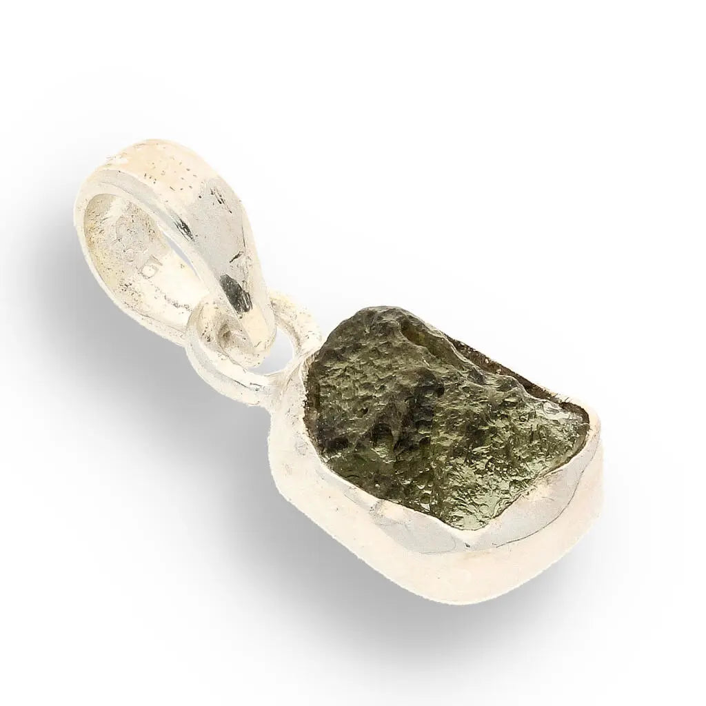 Buy your Mystic Moldavite Sterling Silver Necklace online now or in store at Forever Gems in Franschhoek, South Africa