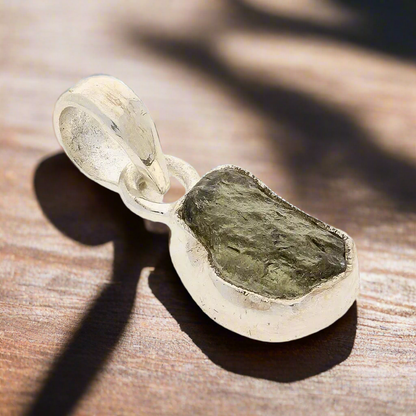 Radiant Moldavite Stone Energy Necklace