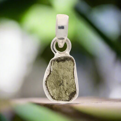 Radiant Moldavite Stone Energy Necklace