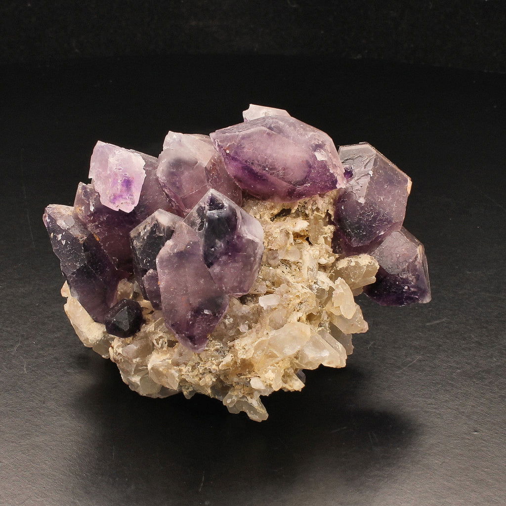 Buy your Amethyst Cluster on Quartz Crystal Cluster online now or in store at Forever Gems in Franschhoek, South Africa