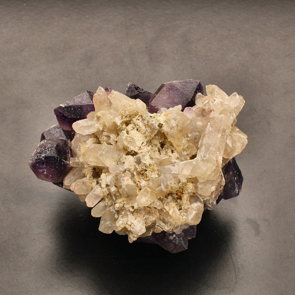 Buy your Amethyst Cluster on Quartz Crystal Cluster online now or in store at Forever Gems in Franschhoek, South Africa