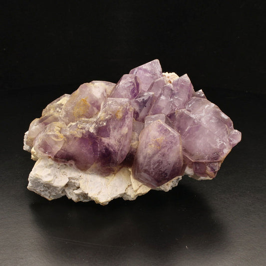 Buy your Amethyst Quartz Cluster on Matrix online now or in store at Forever Gems in Franschhoek, South Africa