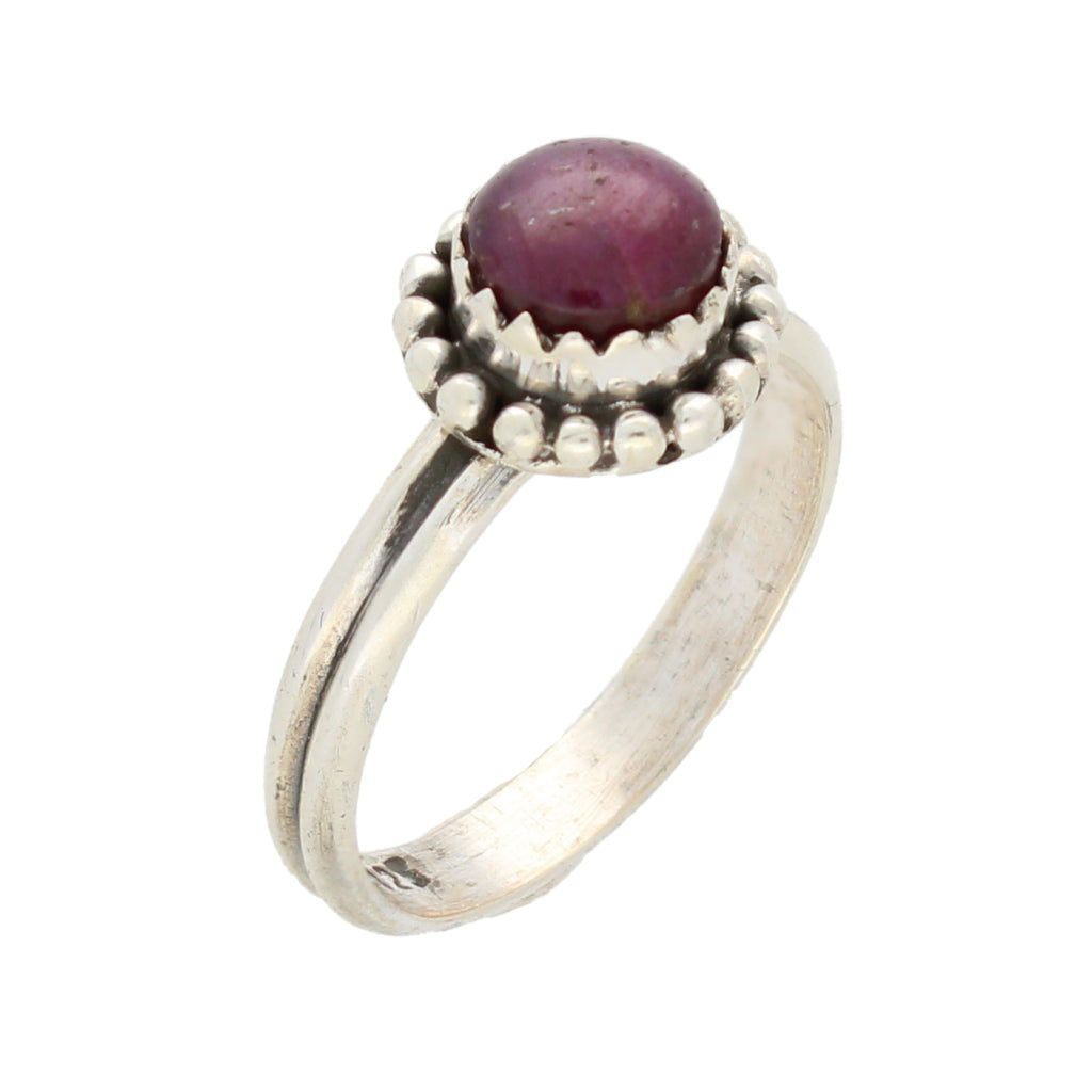 Buy your Astral Star Ruby Sterling Silver Ring online now or in store at Forever Gems in Franschhoek, South Africa