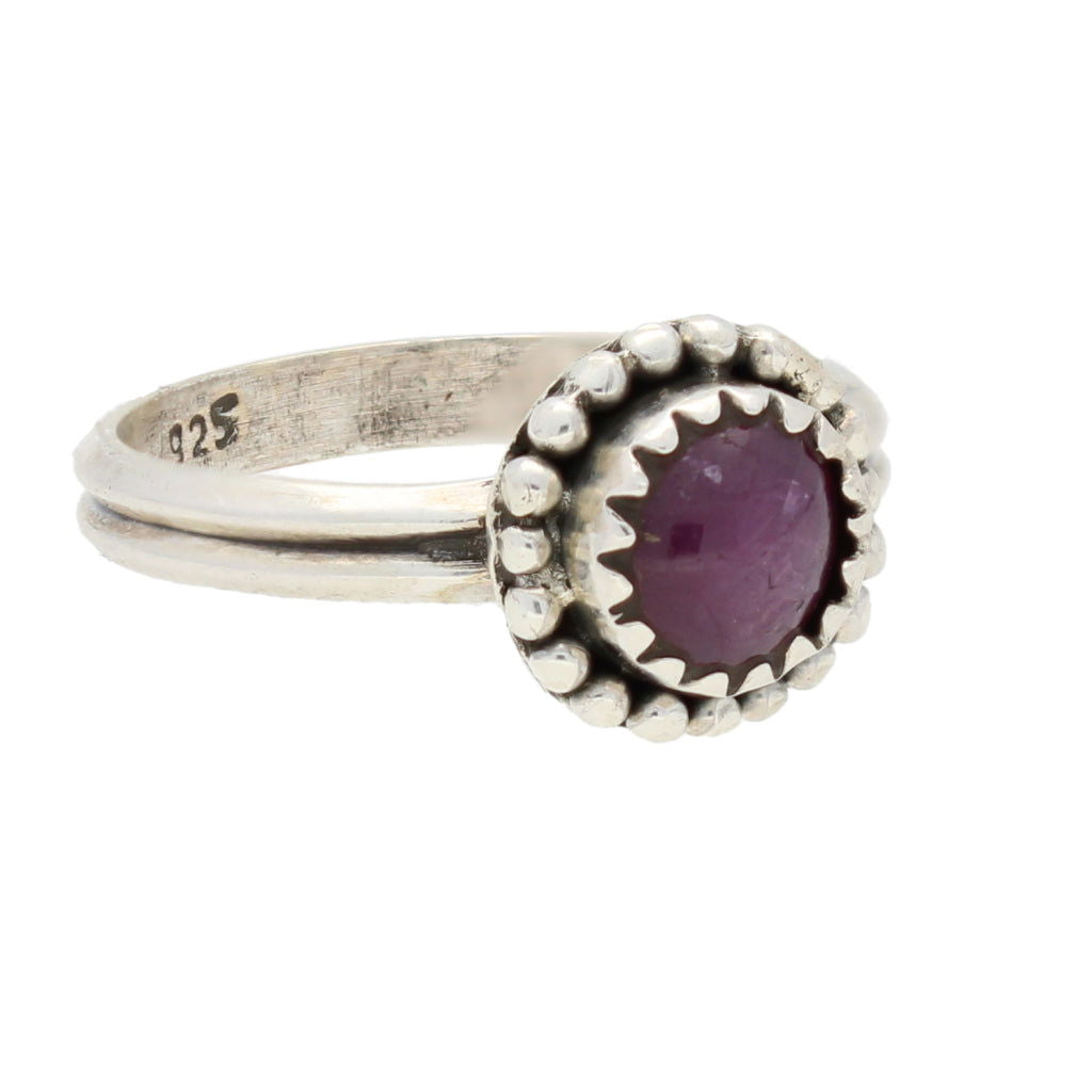 Buy your Astral Star Ruby Sterling Silver Ring online now or in store at Forever Gems in Franschhoek, South Africa