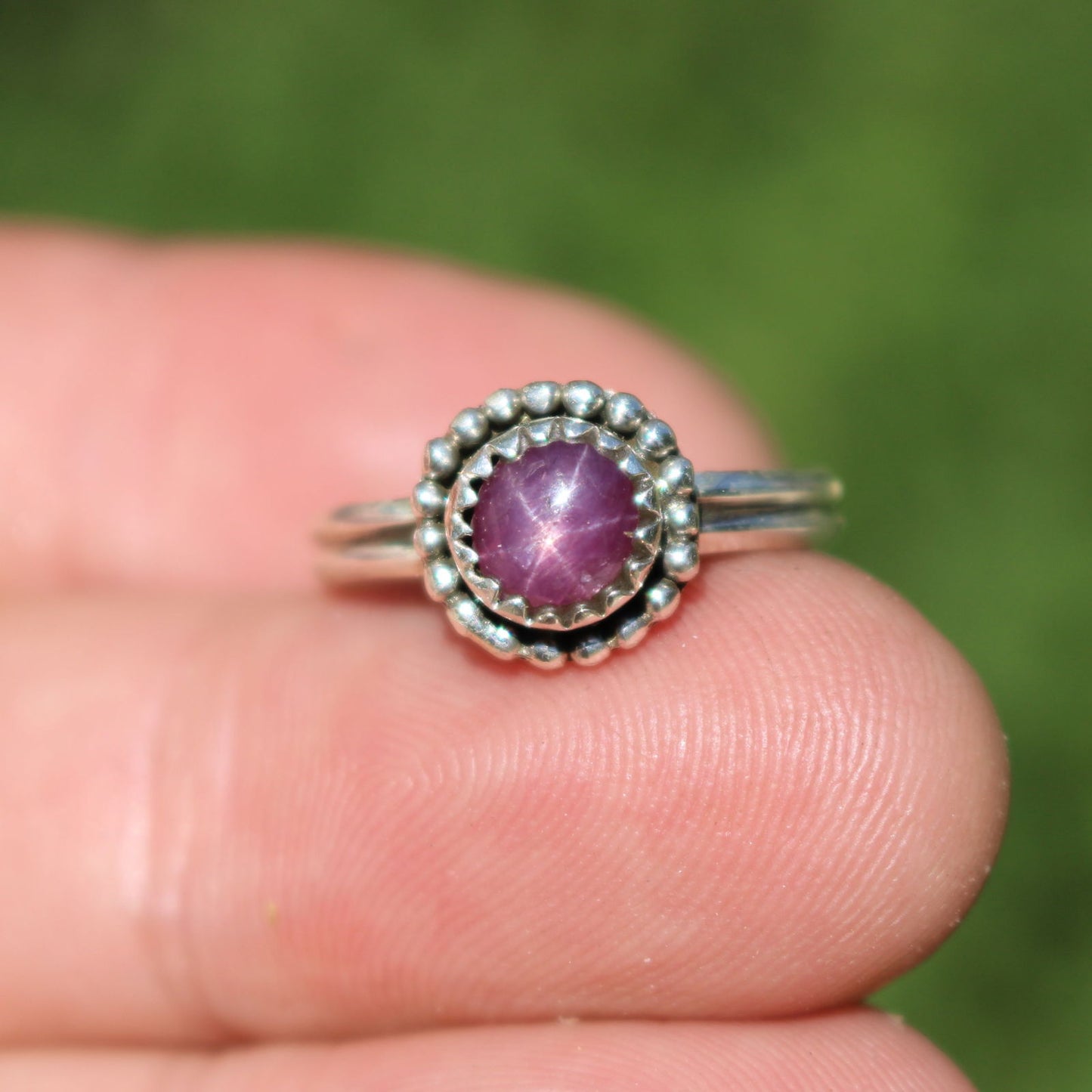 Buy your Astral Star Ruby Sterling Silver Ring online now or in store at Forever Gems in Franschhoek, South Africa