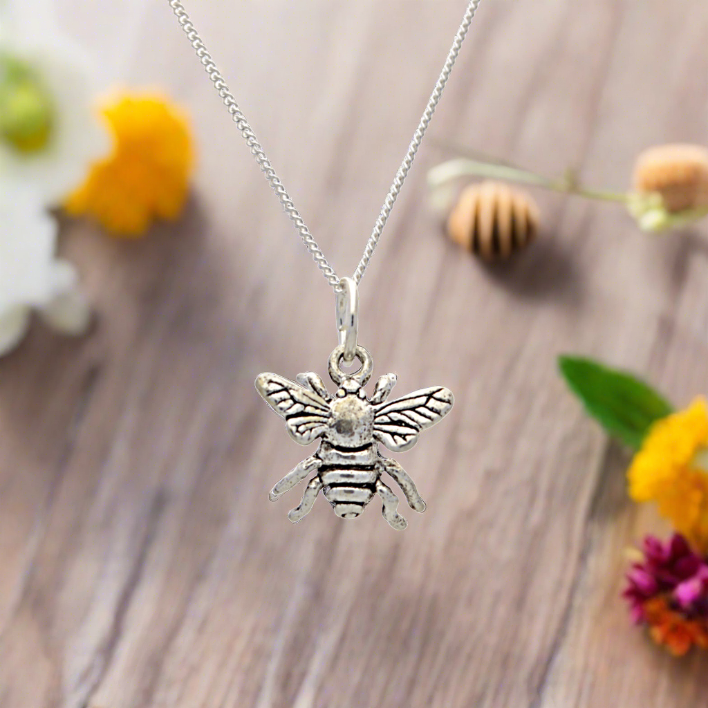 Buy your Bee Sterling Silver Necklace online now or in store at Forever Gems in Franschhoek, South Africa