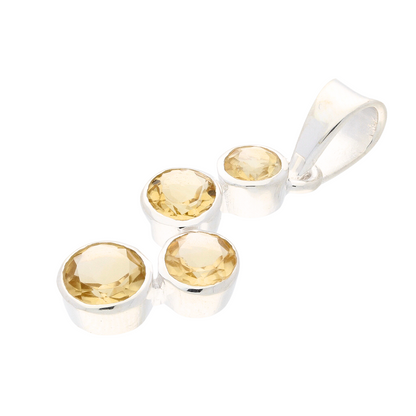 Buy your Citrine Sterling Silver Constellation Pendant online now or in store at Forever Gems in Franschhoek, South Africa