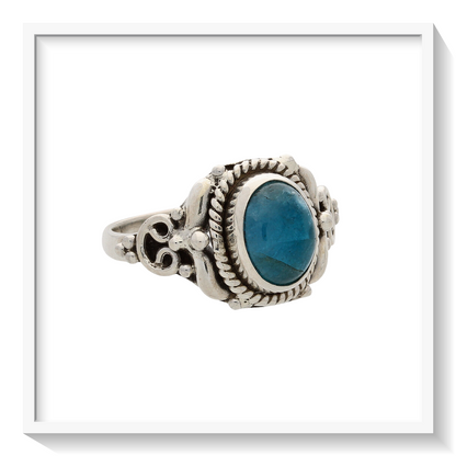 Buy your Enduring Grace Sterling Silver Apatite Ring online now or in store at Forever Gems in Franschhoek, South Africa