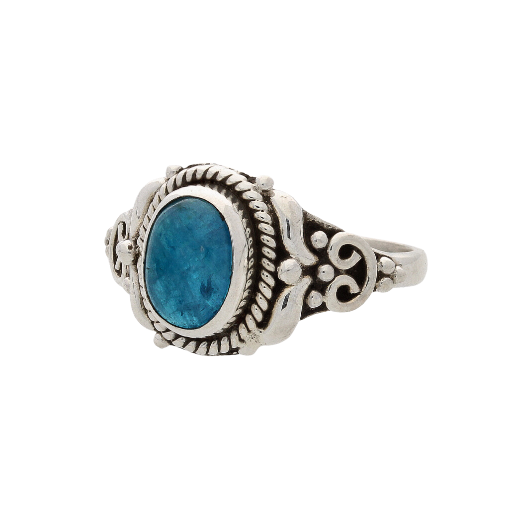 Buy your Enduring Grace Sterling Silver Apatite Ring online now or in store at Forever Gems in Franschhoek, South Africa