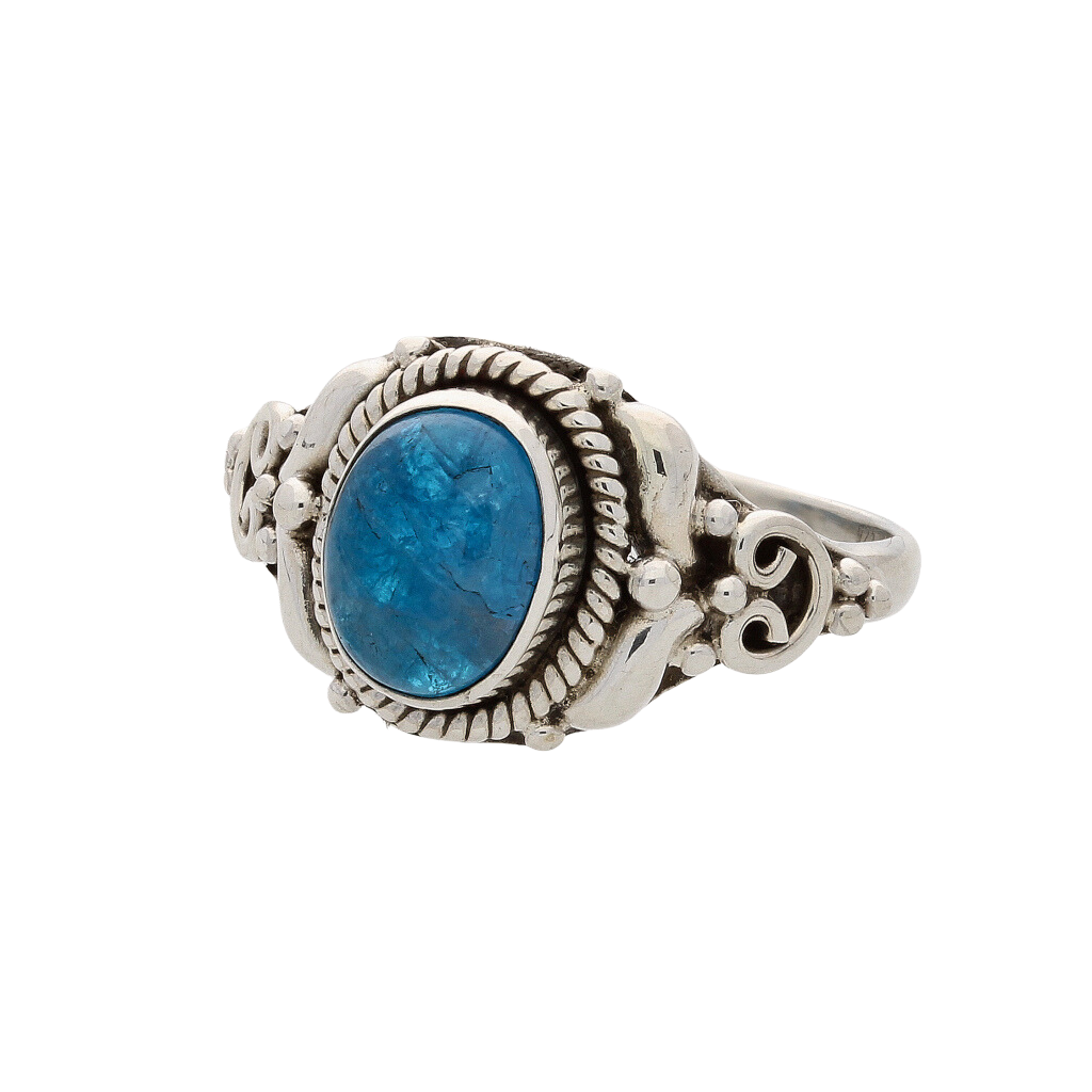 Buy your Enduring Grace Sterling Silver Apatite Ring online now or in store at Forever Gems in Franschhoek, South Africa