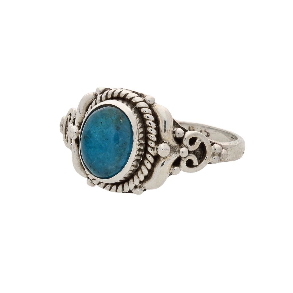 Buy your Enduring Grace Sterling Silver Apatite Ring online now or in store at Forever Gems in Franschhoek, South Africa