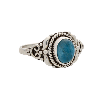 Buy your Enduring Grace Sterling Silver Apatite Ring online now or in store at Forever Gems in Franschhoek, South Africa