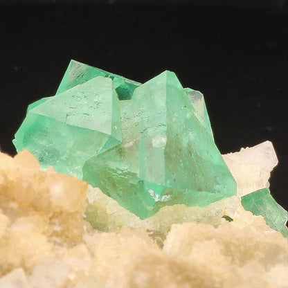 Buy your Fluorite Octahedra on Quartz (Riemvasmaak) online now or in store at Forever Gems in Franschhoek, South Africa