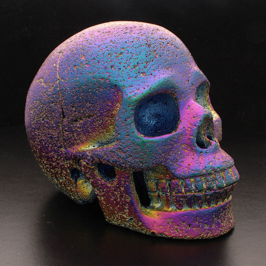 Buy your Large Aura Lava Stone Crystal Skull online now or in store at Forever Gems in Franschhoek, South Africa