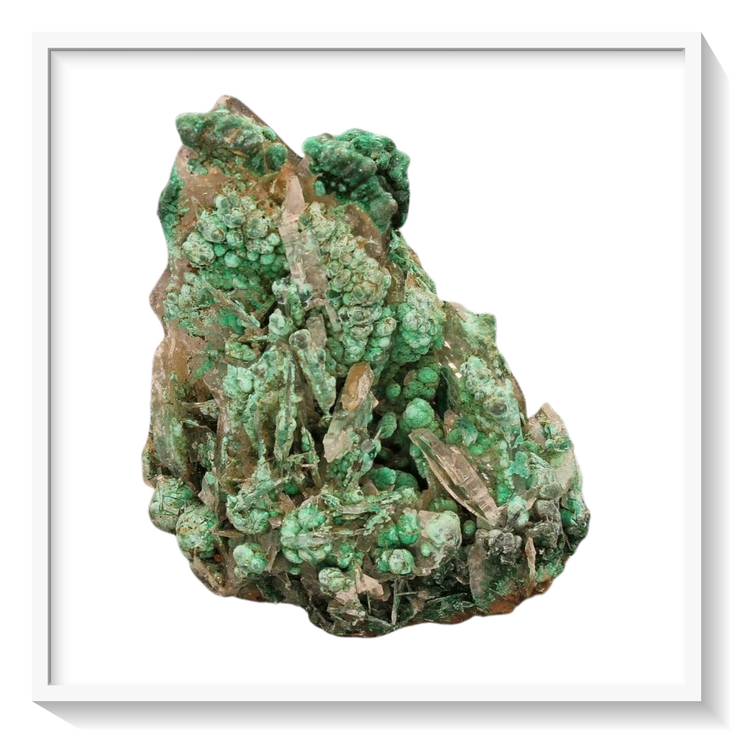 Get your Miniature Size Baryte and Malachite from Forever Gems