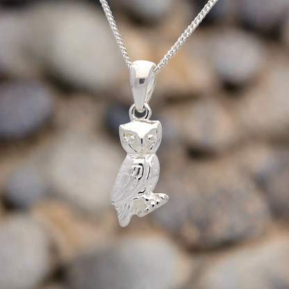 Buy your Owl Sterling Silver Necklace online now or in store at Forever Gems in Franschhoek, South Africa