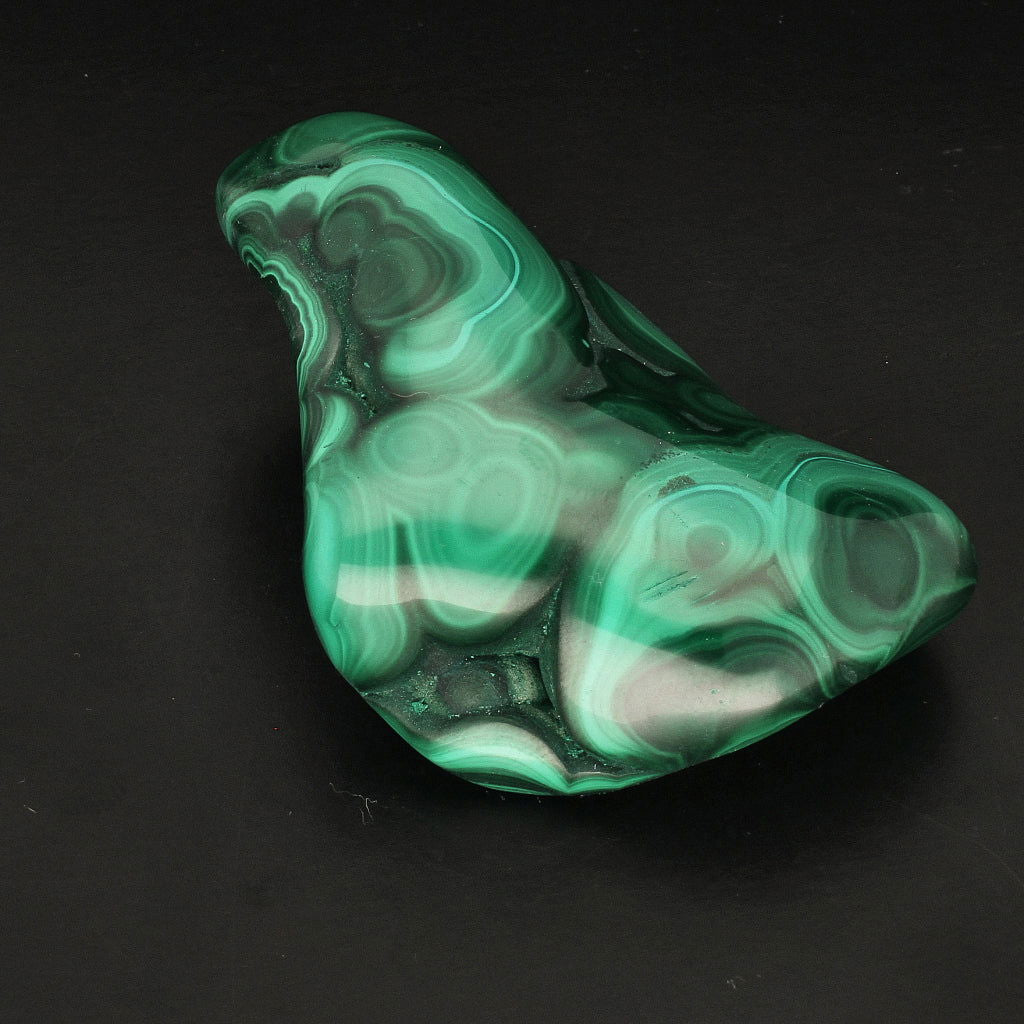 Buy your Polished Malachite: Congo's Mystical Green online now or in store at Forever Gems in Franschhoek, South Africa