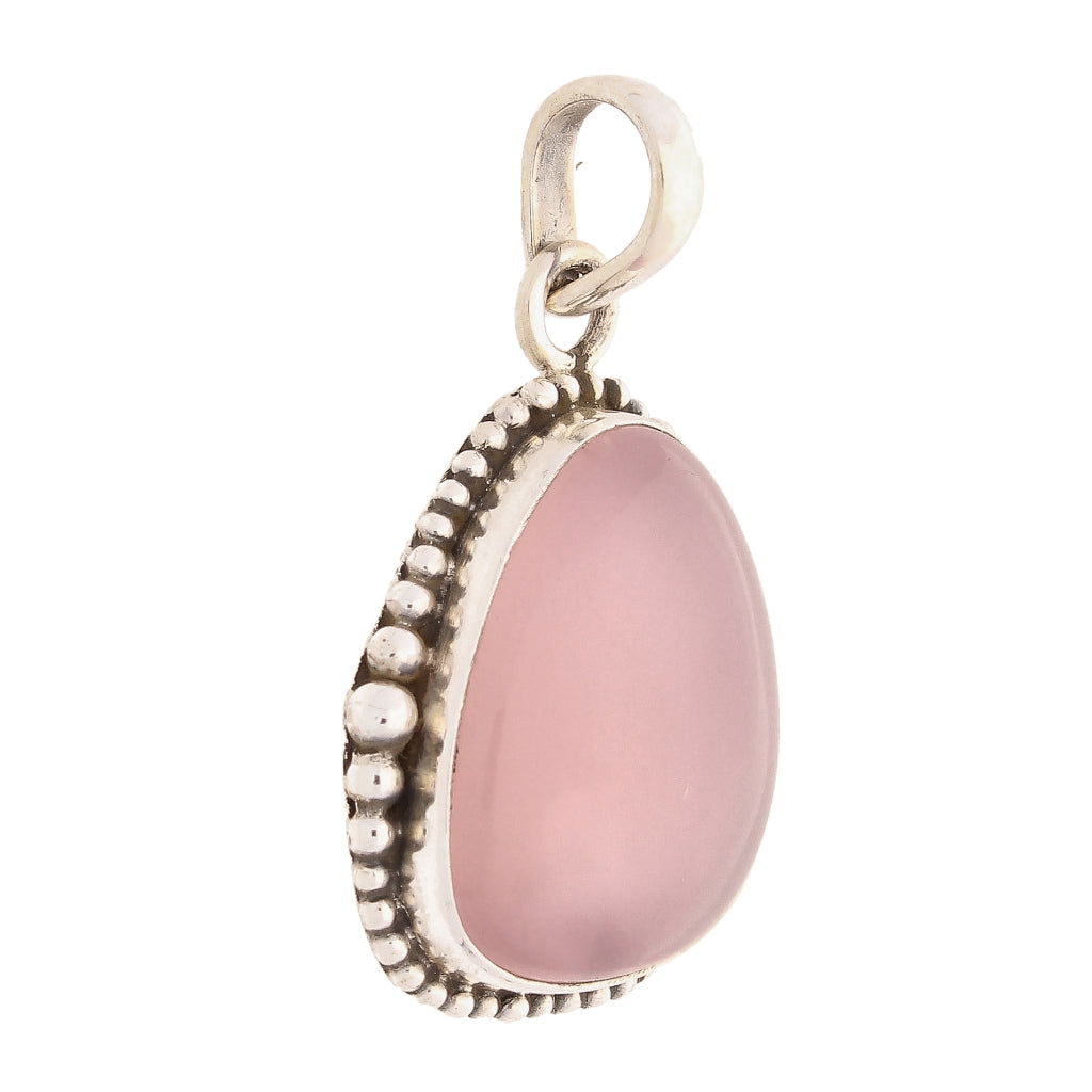 Buy your Rose Quartz Sterling Silver Pendant online now or in store at Forever Gems in Franschhoek, South Africa