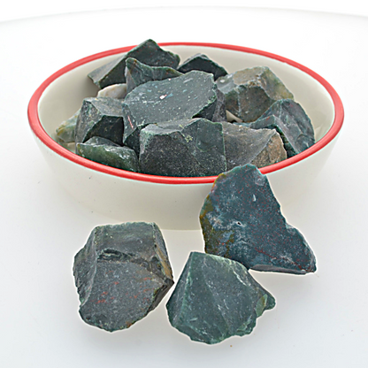 Buy your Rough Bloodstone online now or in store at Forever Gems in Franschhoek, South Africa