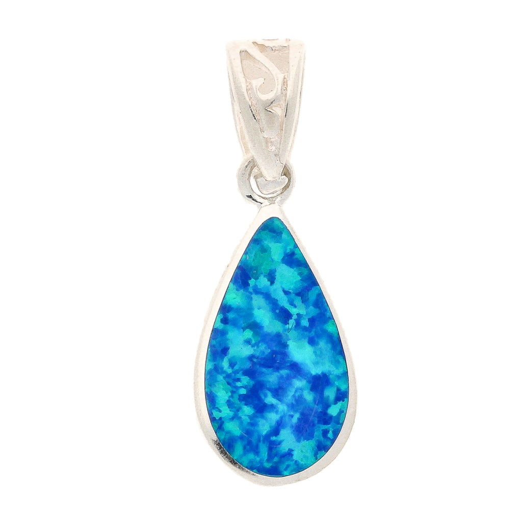 Buy your Secret Garden: Teardrop Synthetic Opal Necklace online now or in store at Forever Gems in Franschhoek, South Africa