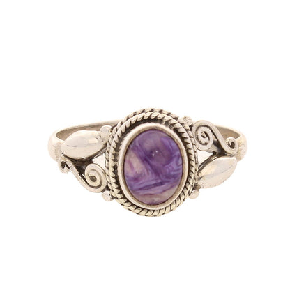 Buy your Siberian Dream Charoite Ring online now or in store at Forever Gems in Franschhoek, South Africa