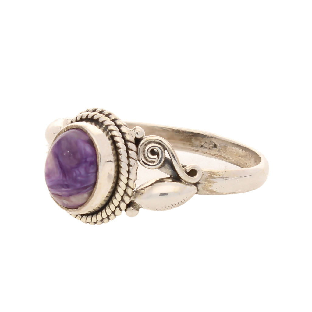 Buy your Siberian Dream Charoite Ring online now or in store at Forever Gems in Franschhoek, South Africa