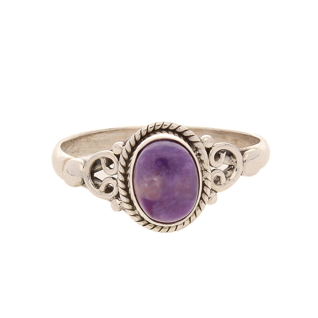 Buy your Siberian Dream Charoite Ring online now or in store at Forever Gems in Franschhoek, South Africa