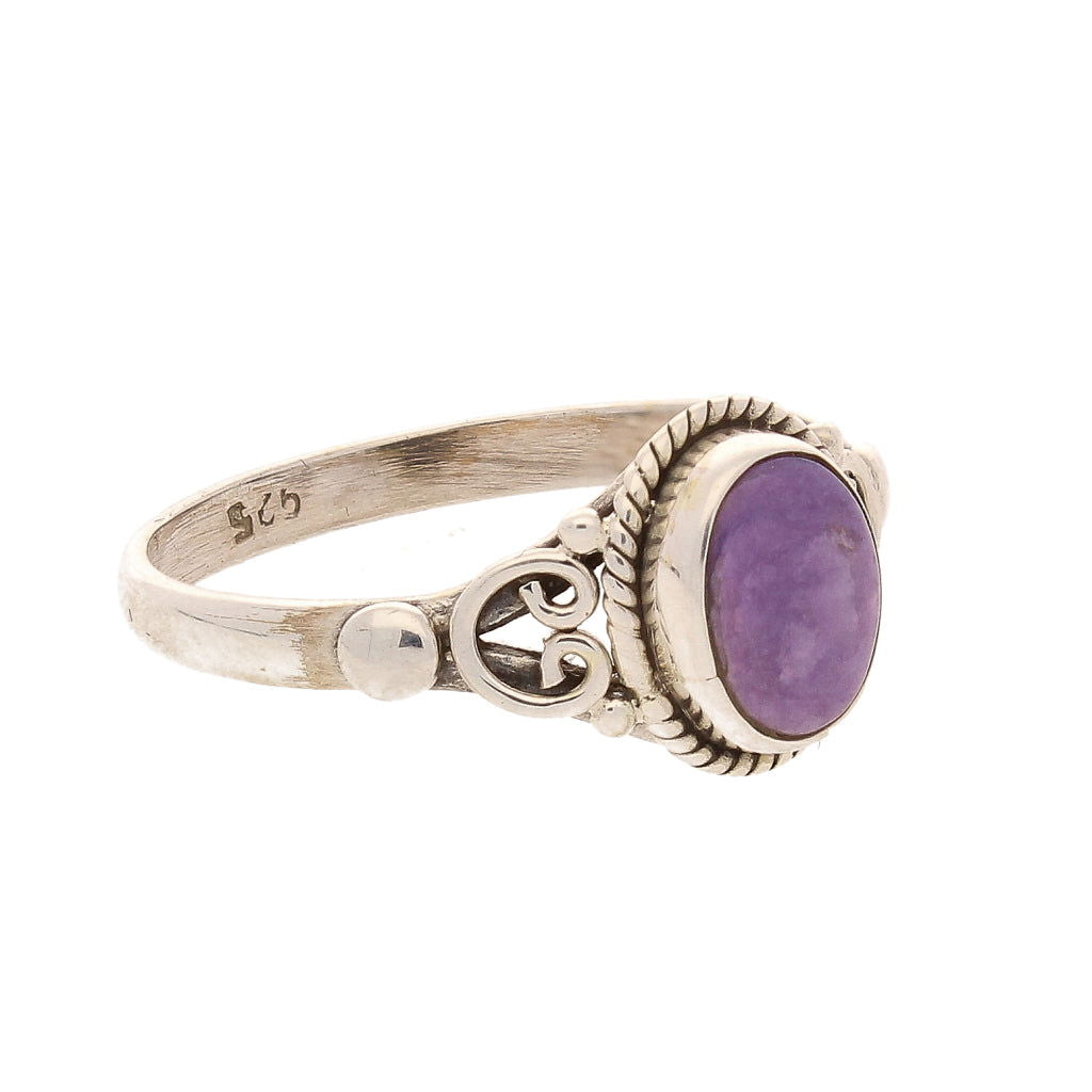 Buy your Siberian Dream Charoite Ring online now or in store at Forever Gems in Franschhoek, South Africa