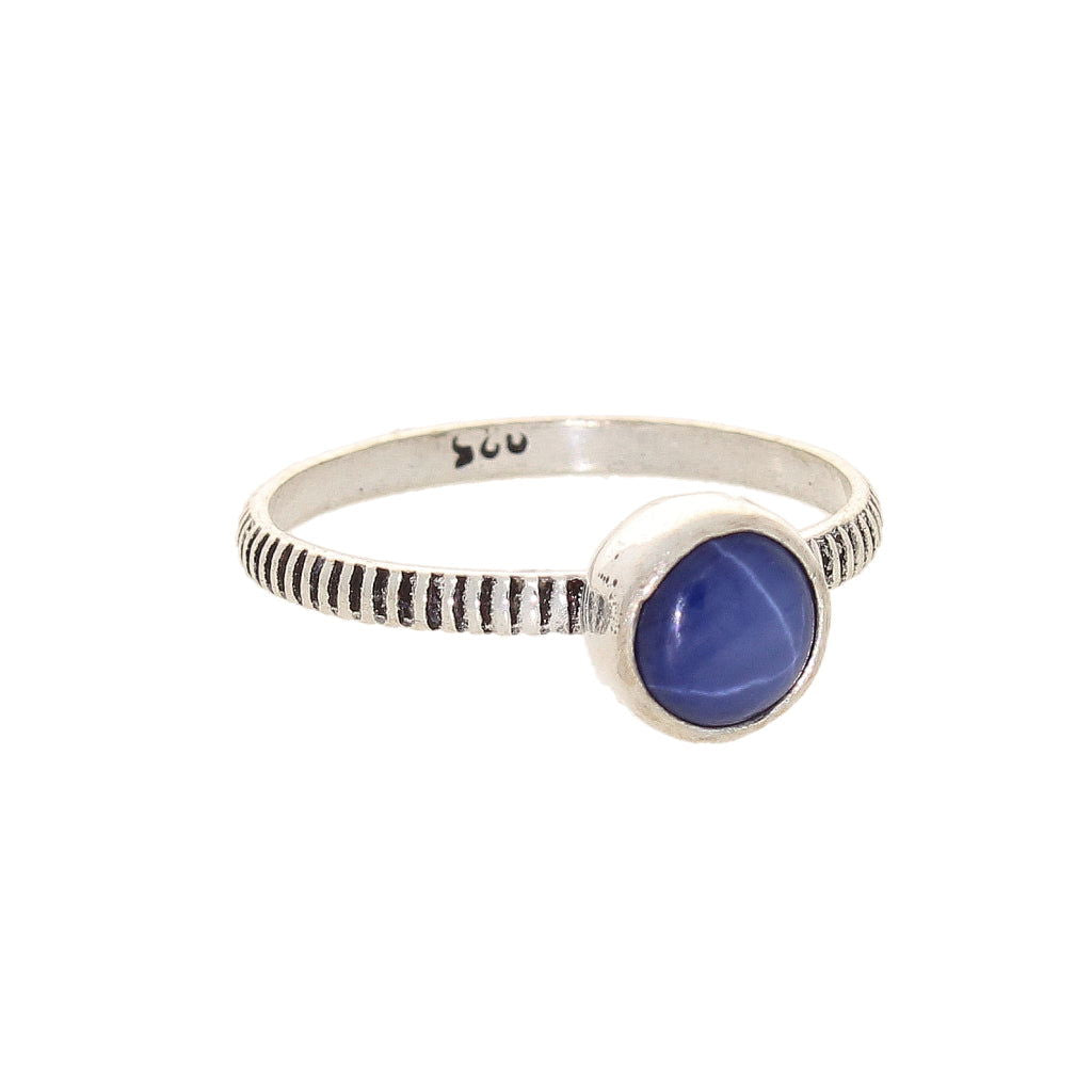 Buy your Stacks of Style: Star Sapphire Round Sterling Silver Stackable Ring online now or in store at Forever Gems in Franschhoek, South Africa