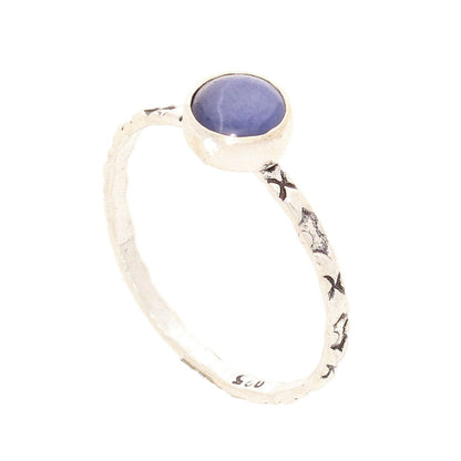 Buy your Stacks of Style: Star Sapphire Round Sterling Silver Stackable Ring online now or in store at Forever Gems in Franschhoek, South Africa