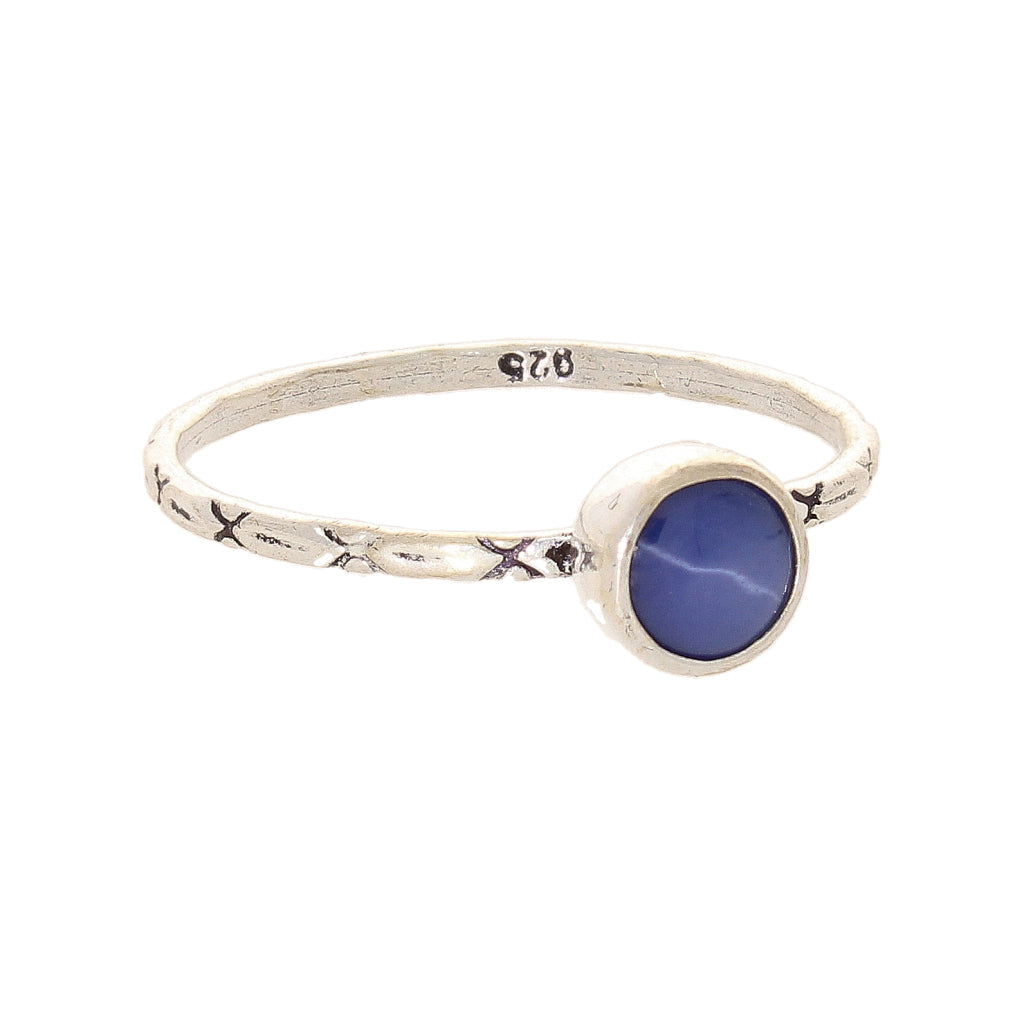 Buy your Stacks of Style: Star Sapphire Round Sterling Silver Stackable Ring online now or in store at Forever Gems in Franschhoek, South Africa