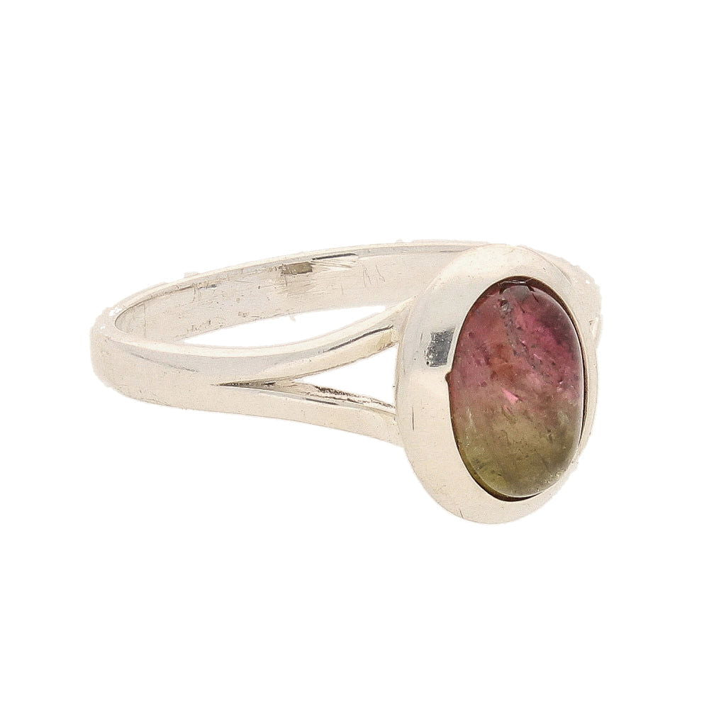 Buy your Watermelon Tourmaline Sterling Silver Ring online now or in store at Forever Gems in Franschhoek, South Africa