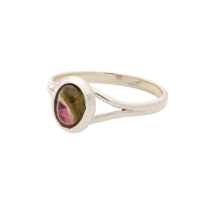 Buy your Watermelon Tourmaline Sterling Silver Ring online now or in store at Forever Gems in Franschhoek, South Africa