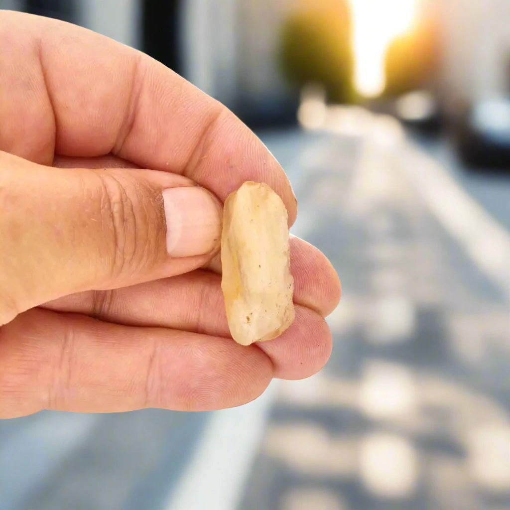 9 gram Libyan Desert Glass: A Piece of the Sahara Sky