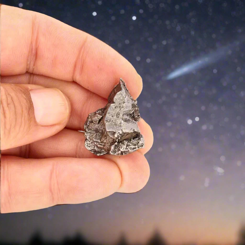 24g Genuine Aletai Meteorite from Xinjiang – Celestial Collector’s Piece