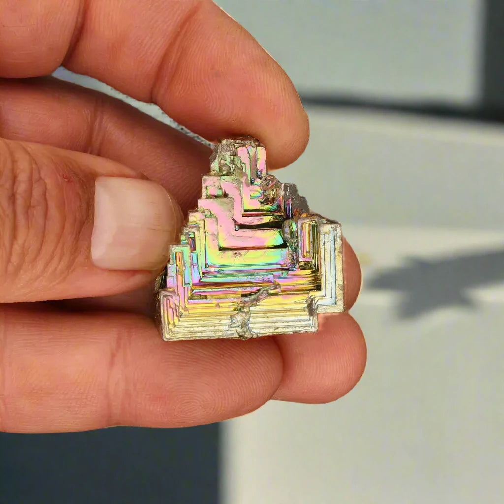 Buy your Colourful Bismuth (41 gram) online now or in store at Forever Gems in Franschhoek, South Africa