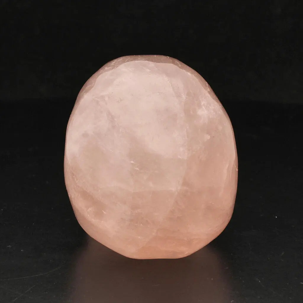 Skull of Serenity: Rose Quartz Crystal Masterpiece