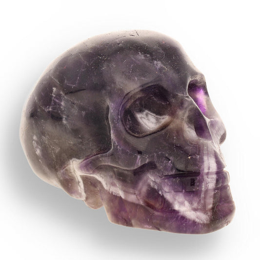 Amethyst Skull: Mystic Guardian of Serenity