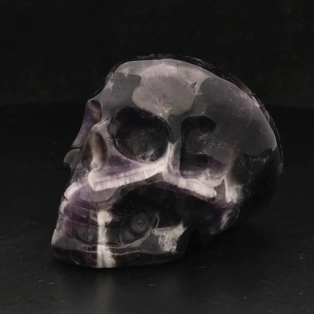 Amethyst Skull: Mystic Guardian of Serenity